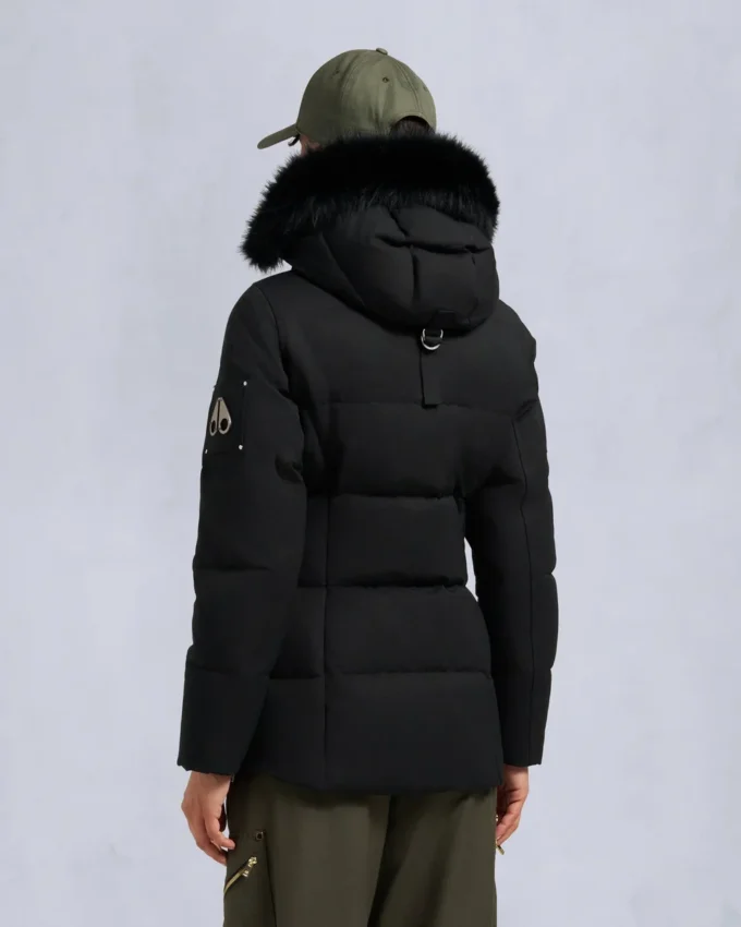 Original-Lammfellbesatz 3Q-Jacke