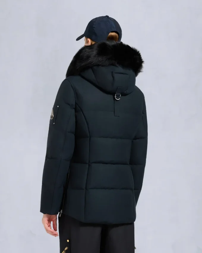 Original-Lammfellbesatz 3Q-Jacke