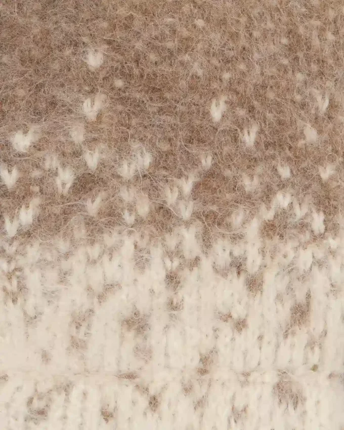 Palmer-Pullover mit durchgehendem Reißverschluss