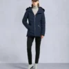Roselawn Shearling Trim Jacke