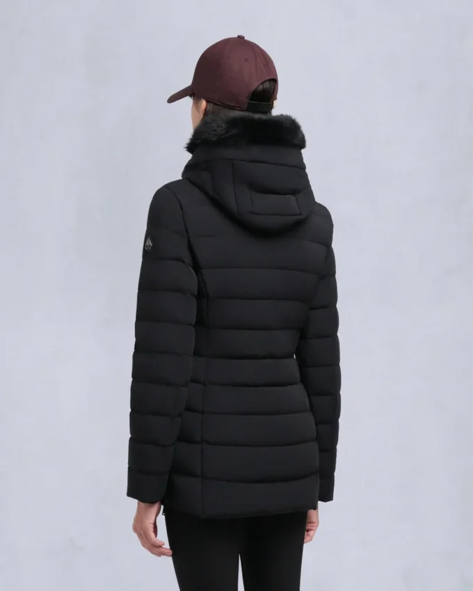 Roselawn Shearling Trim Jacke