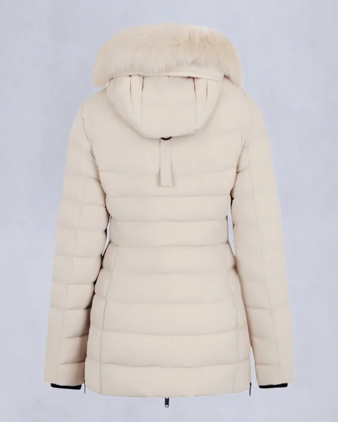 Roselawn Shearling Trim Jacke