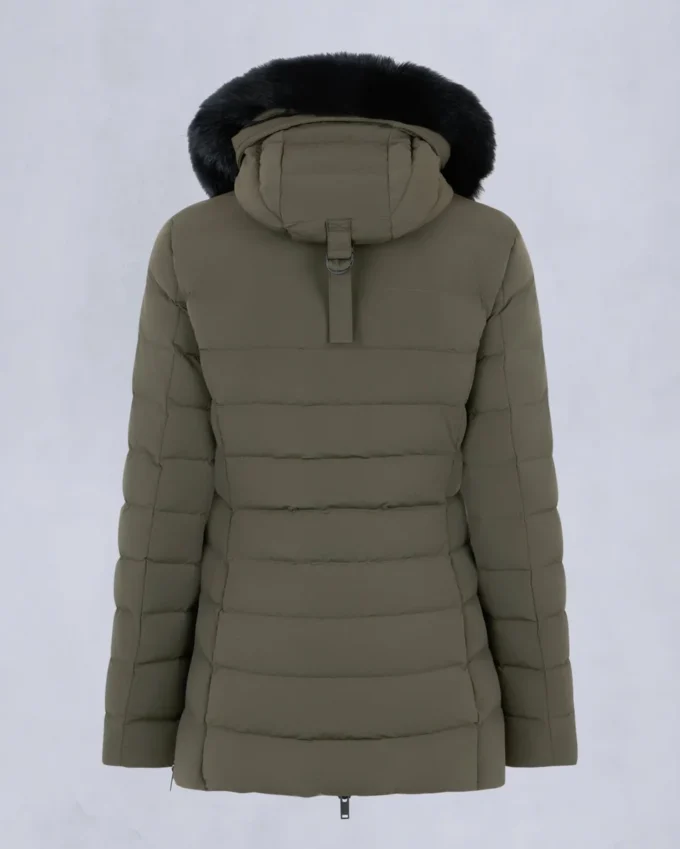 Roselawn Shearling Trim Jacke