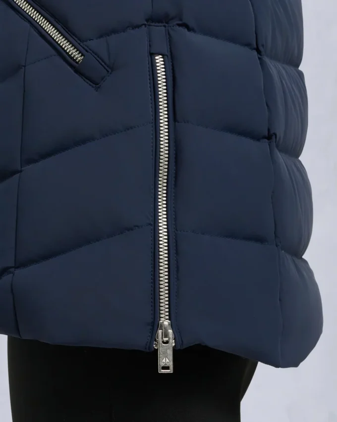 Roselawn Shearling Trim Jacke