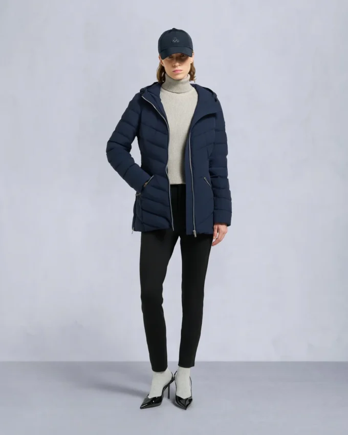 Roselawn Shearling Trim Jacke