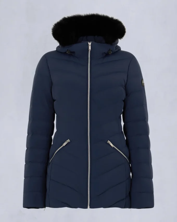 Roselawn Shearling Trim Jacke