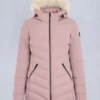 Roselawn Shearling Trim Jacke